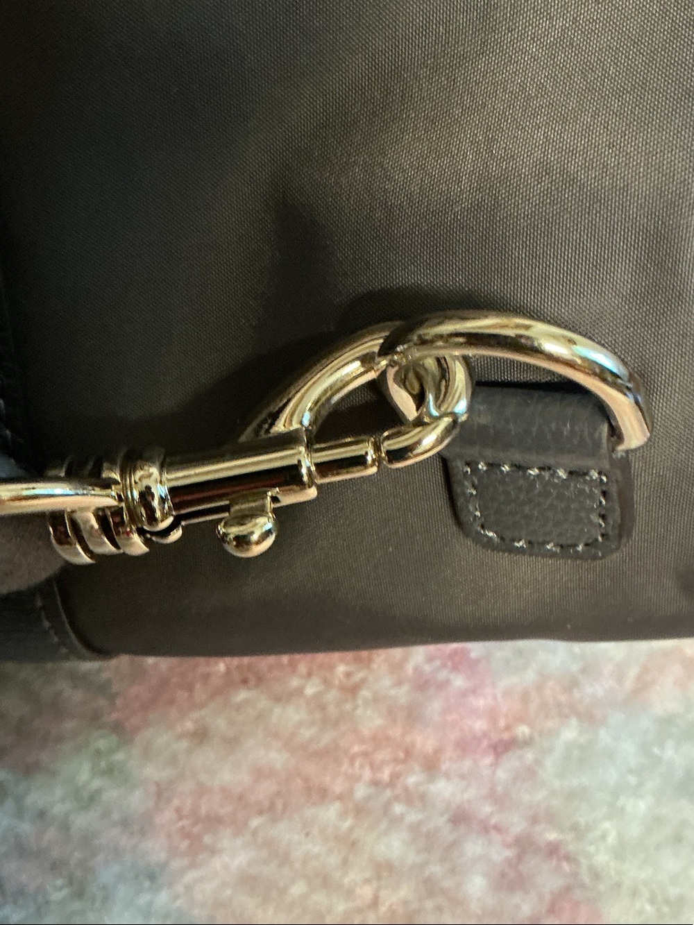 Henri Bendel jet setter, nylon convertible backpack - Picture 7 of 11
